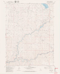 Caribou 1979 topographic map thumbnail