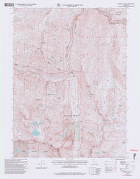 Caribou Lake 2001 topographic map thumbnail