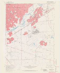 Carmichael 1967 topographic map thumbnail