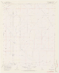 Carrizo Mtn NE 1957 topographic map thumbnail