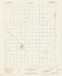 Caruthers 1963 topographic map thumbnail