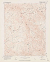 Catheys Valley 1962 topographic map thumbnail