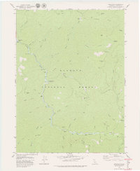 Cecilville 1979 topographic map thumbnail