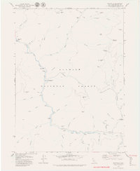 Cecilville 1979 topographic map thumbnail