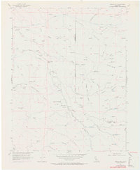 Cedar Mtn 1956 topographic map thumbnail