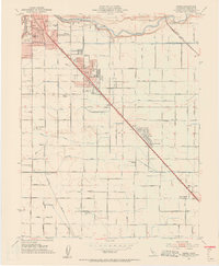 Ceres 1953 topographic map thumbnail