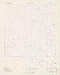 Cerro Colorado 1969 topographic map thumbnail
