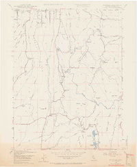 Cherokee 1947 topographic map thumbnail