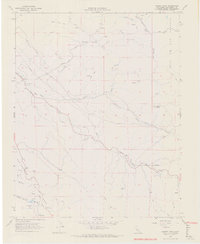 Cherry Peak 1968 topographic map thumbnail