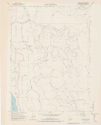 Childs Hill 1966 topographic map thumbnail