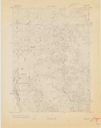 Childs Hill 1966 topographic map thumbnail