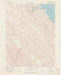 Chiles Valley 1958 topographic map thumbnail