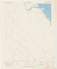 Chiles Valley 1958 topographic map thumbnail