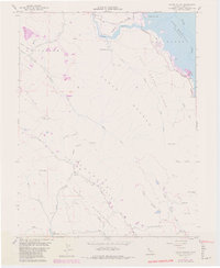 Chiles Valley 1958 topographic map thumbnail