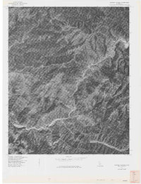 Chimney Canyon 1977 topographic map thumbnail