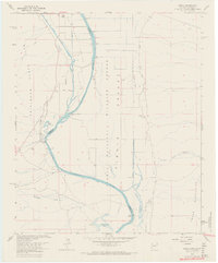 Cibola 1965 topographic map thumbnail