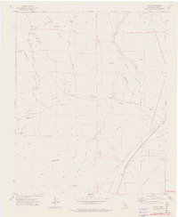 Cinco 1972 topographic map thumbnail