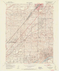 Citrus Heights 1951 topographic map preview