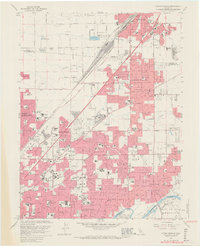 Citrus Heights 1967 topographic map preview