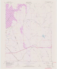 Clarksville 1953 topographic map thumbnail