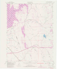 Clarksville 1953 topographic map thumbnail