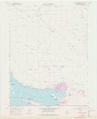 Clearlake Oaks 1958 topographic map thumbnail