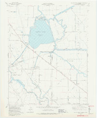 Clifton Court Forebay 1978 topographic map thumbnail