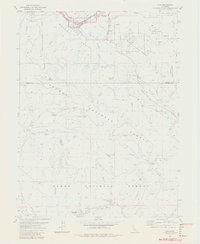 Clio 1981 topographic map thumbnail