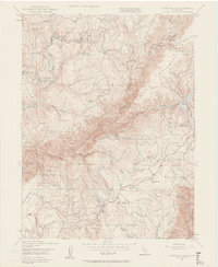 Clipper Mills 1948 topographic map thumbnail