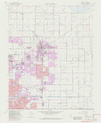Clovis 1964 topographic map preview