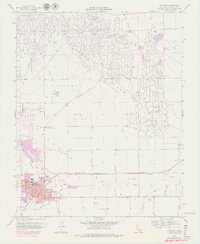 Coalinga 1956 topographic map thumbnail