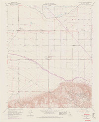 Coal Oil Canyon 1955 topographic map thumbnail