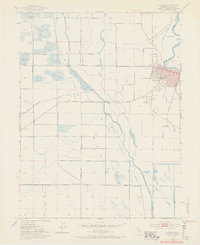 Colusa 1952 topographic map thumbnail