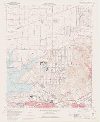 Corona North 1967 topographic map thumbnail
