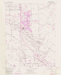 Cotati 1954 topographic map preview