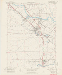 Cottonwood 1965 topographic map thumbnail