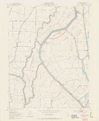 Courtland 1952 topographic map thumbnail
