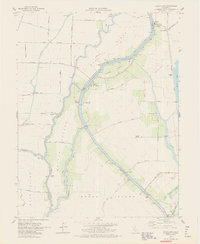 Courtland 1978 topographic map thumbnail