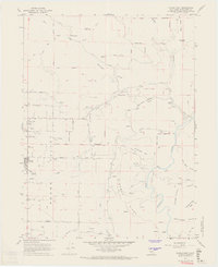 Covelo East 1967 topographic map thumbnail