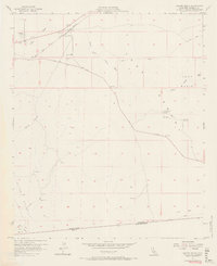 Coyote Wells 1957 topographic map thumbnail