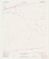 Coyote Wells 1957 topographic map thumbnail