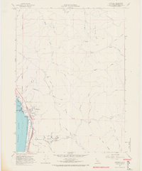Crannell 1966 topographic map thumbnail