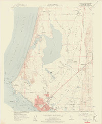 Crescent City 1956 topographic map thumbnail