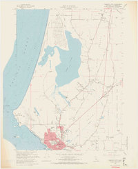 Crescent City 1966 topographic map thumbnail