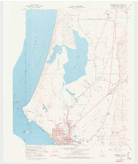 Crescent City 1966 topographic map thumbnail