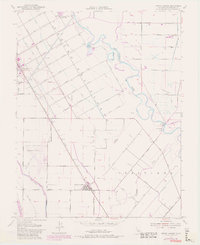 Crows Landing 1952 topographic map preview