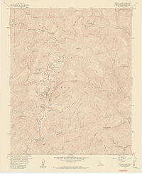 Crystal Lake 1958 topographic map thumbnail