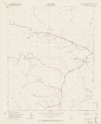 Cuddy Valley 1943 topographic map thumbnail