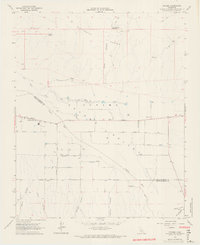 Cuyama 1964 topographic map thumbnail