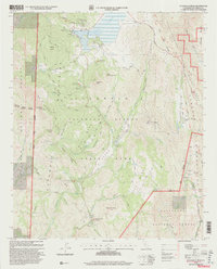 Cuyamaca Peak 1997 topographic map thumbnail